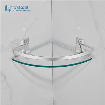 Prestatge cantoner de dutxa d'alumini